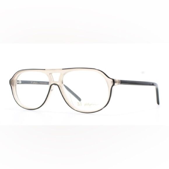 3.1 Phillip Lim Black and Frost Trace Glasses - Picture 2 of 2
